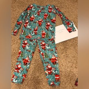 POSH PEANUT JOLLY SAINT NICK LOUNGEWEAR 6-12 MO